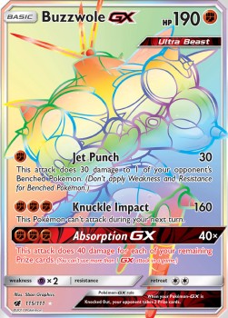 Buzzwole GX (Holo)