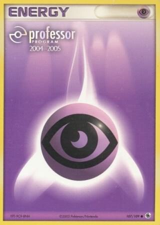 Psychic Energy (2004-2005) Pokemon card from Professor Program Promos