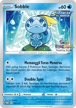 Sobble (S-P/ID 197) Sword & Shield Indonesian Promos ID