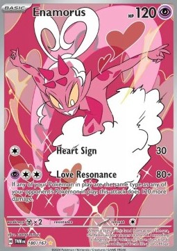 Enamorus Pokemon card from Twilight Masquerade