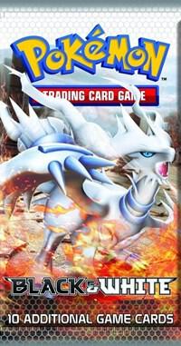 Black and White Booster Pack Pokemon card from Black and White