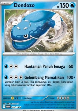 Ampharos ex (SV-P/ID 004) Scarlet & Violet Indonesian Promos ID