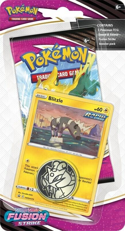 Fusion Strike Single Pack Blister [Blitzle] Pokemon card from SWSH08: Fusion Strike
