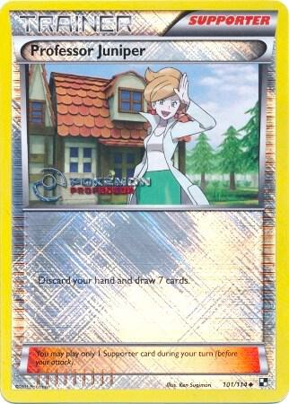 Professor Juniper Pokemon card from Professor Program Promos