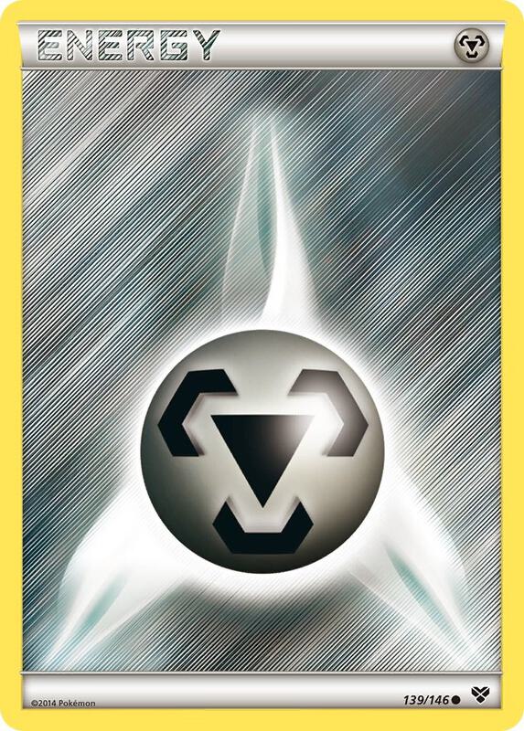 Metal Energy (Basic) Pokemon card from XY Base Set