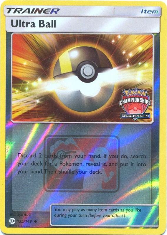 Ultra Ball Pokemon card from League & Championship Cards