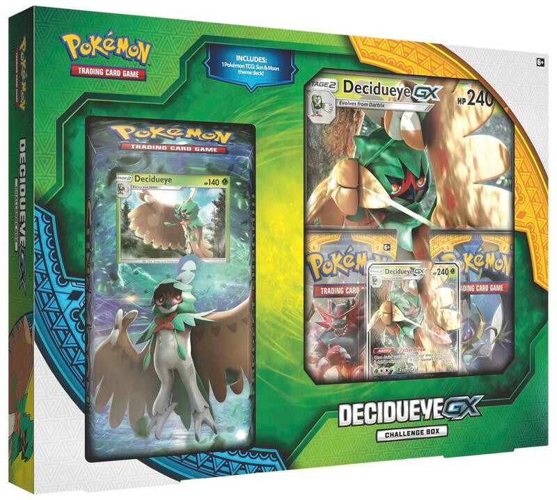 Decidueye GX Challenge Box Pokemon card from SM Base Set