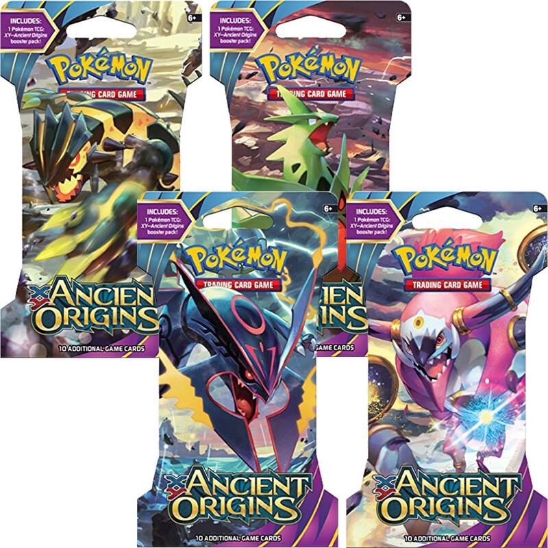 Ancient Origins Sleeved Booster Pack Art Bundle [Set of 4] Pokemon card from XY - Ancient Origins