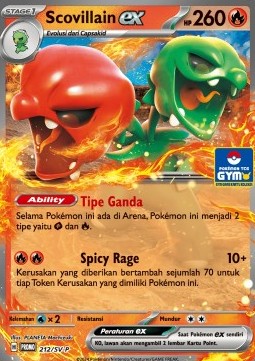 Scovillain ex (SV-P/ID 212) Scarlet & Violet Indonesian Promos ID
