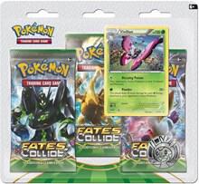 Fates Collide Three Pack Blister [Vivillon] Pokemon card from XY - Fates Collide