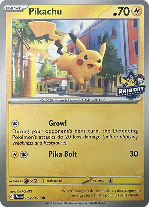 Pikachu (Rain City Showcase)