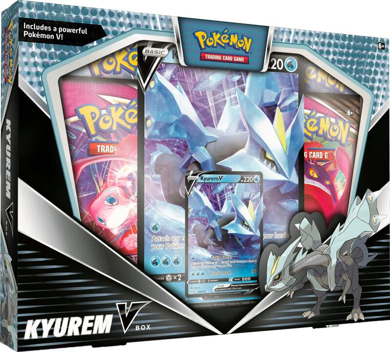 Kyurem V Box Pokemon card from TCG: Tempest