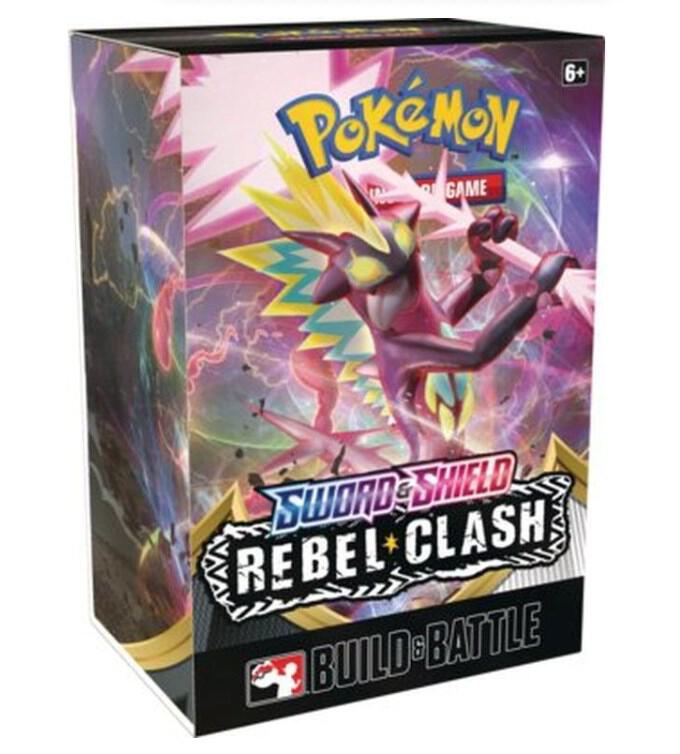 Rebel Clash Build & Battle Box Pokemon card from SWSH02: Rebel Clash
