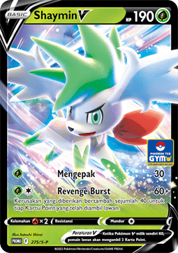 Shaymin V (S-P/ID 275) Sword & Shield Indonesian Promos ID