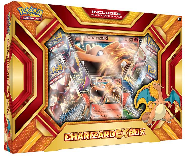 Charizard EX Box Pokemon card from XY - Evolutions