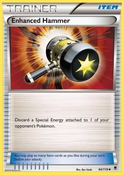 Enhanced Hammer Pokemon card from Phantom Forces