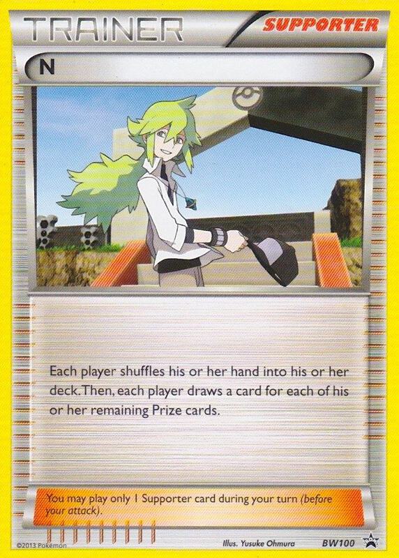 N (Supporter) - BW100 Pokemon card from Deck Exclusives