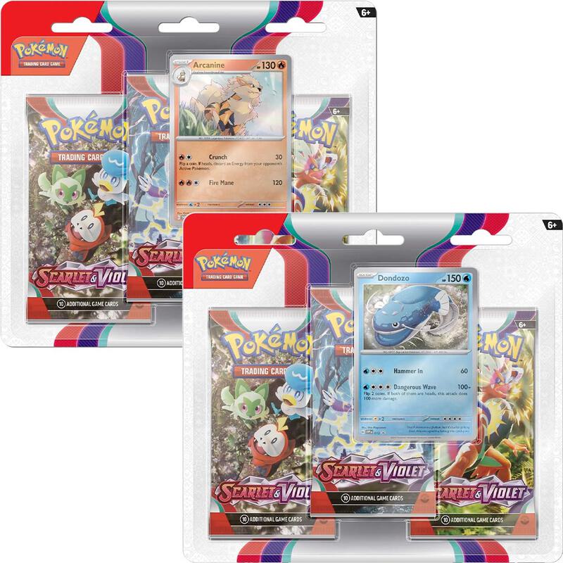 Scarlet & Violet 3 Pack Blister [Set of 2] Pokemon card from SV01: Scarlet & Violet Base Set