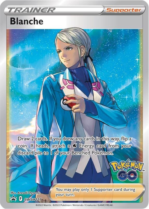 Blanche - SWSH227 Pokemon card from SWSH: Sword & Shield Promo Cards