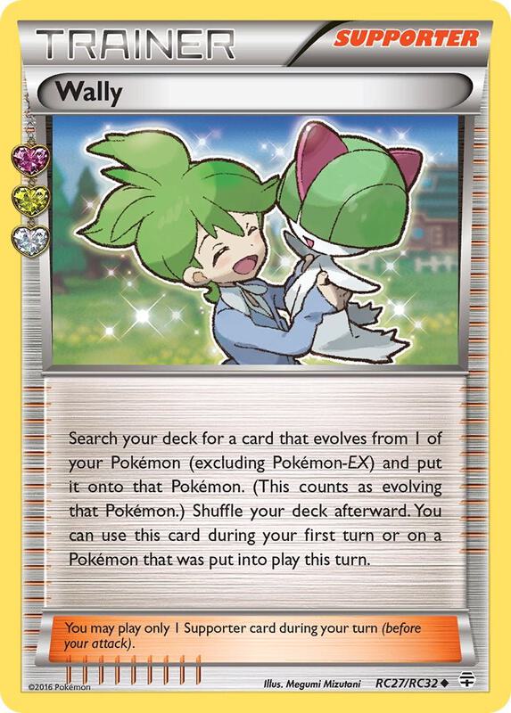 Wally Pokemon card from Generations: Radiant Collection