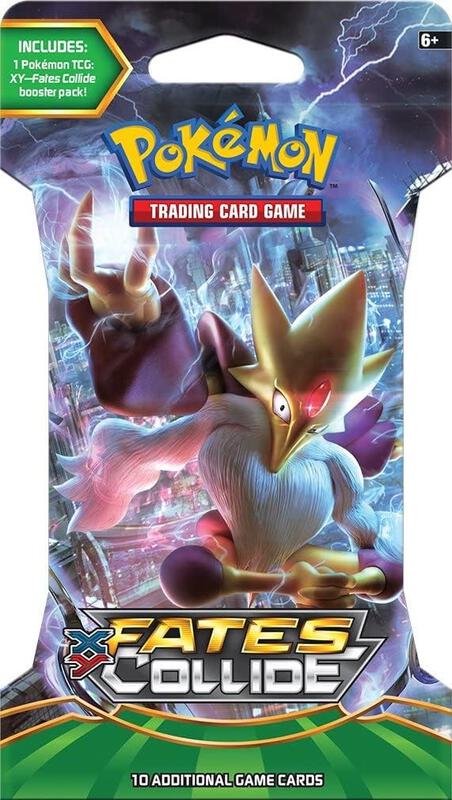 XY - Fates Collide Sleeved Booster Pack [Mega Alakazam] Pokemon card from XY - Fates Collide