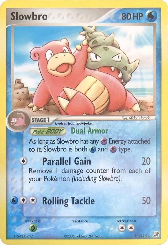 Slowbro Pokemon card from Deck Exclusives