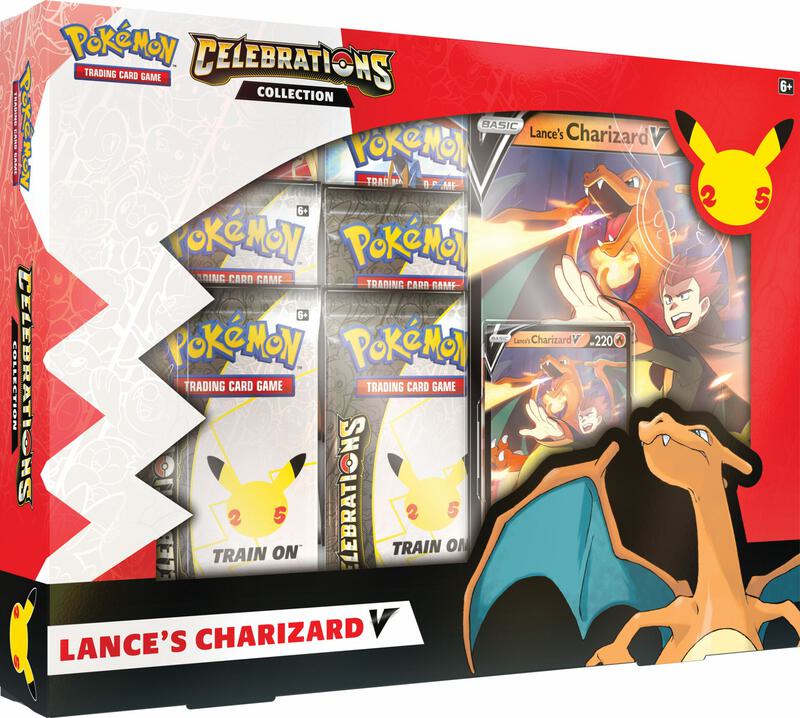 Celebrations Collection [Lance's Charizard V] Pokemon card from Celebrations
