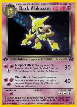 Dark Alakazam (Holo)