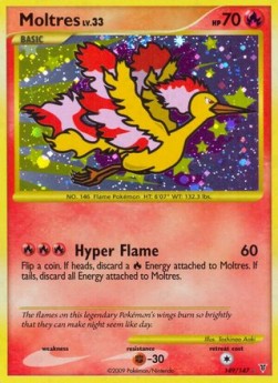 Moltres Lv.33 (Holo)