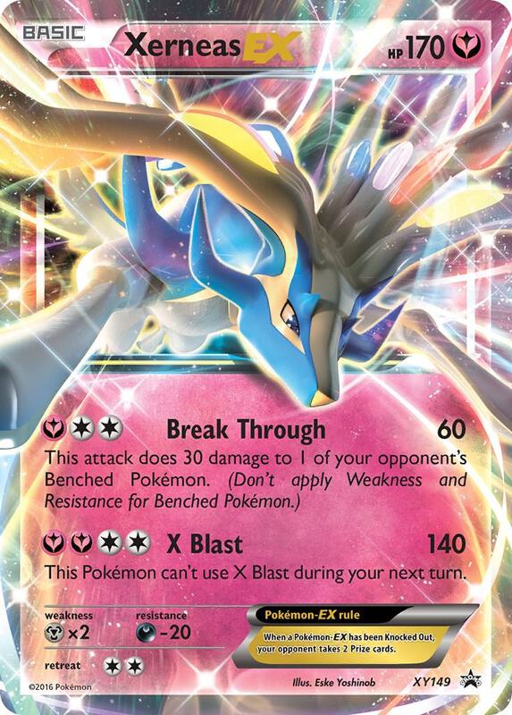 Xerneas EX - XY149 (Shiny) Pokemon card from XY Promos