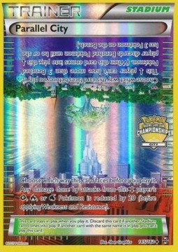 Parallel City Pokemon card from BREAKthrough