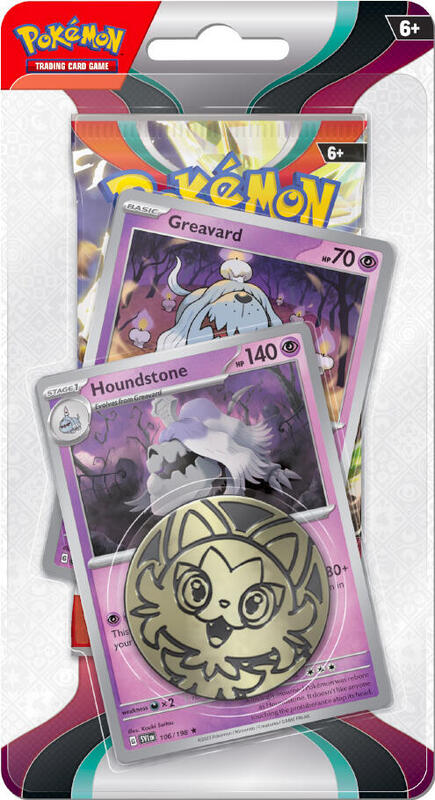 Obsidian Flames Single Blister Pack [Houndstone] Pokemon card from SV03: Obsidian