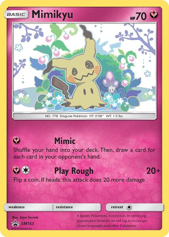 Mimikyu - SM163 Pokemon card from SM Promos