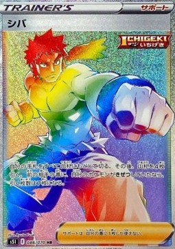 Bruno Pokemon card from Single Strike Master