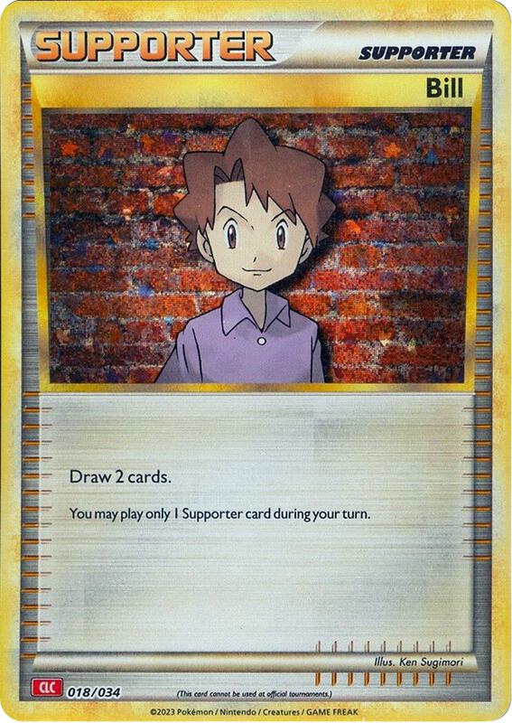 Bill (CLC) Pokemon card from Trading Card Game Classic