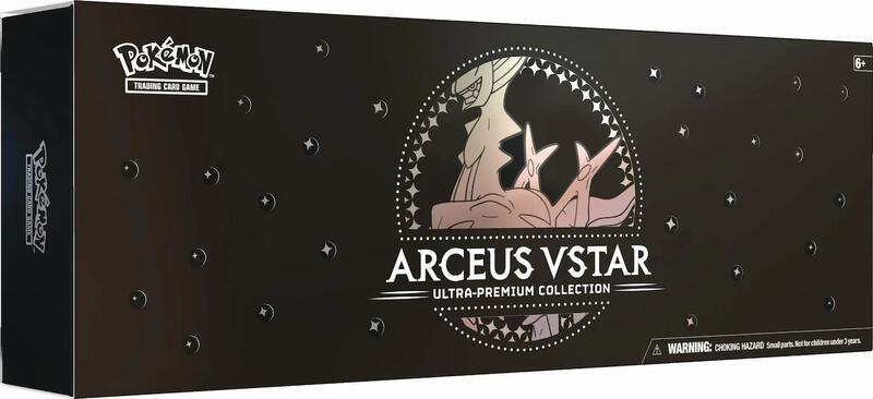 Arceus VSTAR Ultra-Premium Collection Pokemon card from SWSH11: Lost Origin