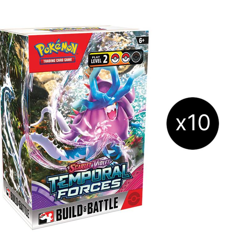 Temporal Forces Build & Battle Box Display Pokemon card from SV05: Temporal Forces