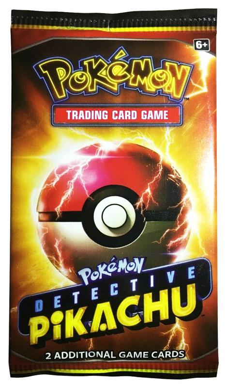 Detective Pikachu Special Promo Booster Pack Pokemon card from Detective Pikachu