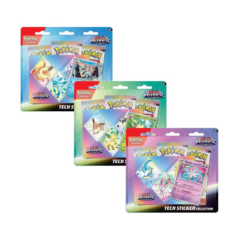Prismatic Evolutions Tech Sticker Collection [Set of 3] Pokemon card from SV: Prismatic Evolutions