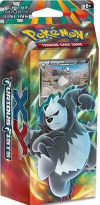 Furious Fists Theme Deck - "Dark Hammer" [Pangoro] Pokemon card from XY - Furious Fists