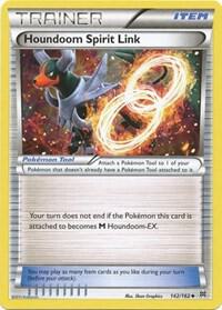 Houndoom Spirit Link Pokemon card from XY - BREAKthrough