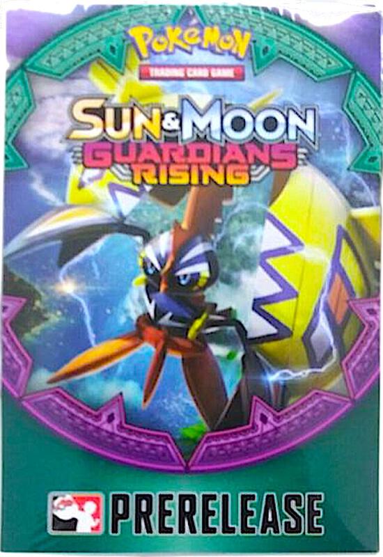 Guardians Rising Prerelease Kit Pokemon card from SM - Guardians Rising