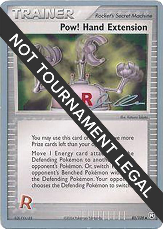 Pow! Hand Extension - 2006 (Jason Klaczynski) Pokemon card from World Championship Decks