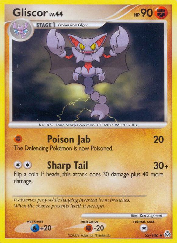 Gliscor (55) Pokemon card from Legends Awakened