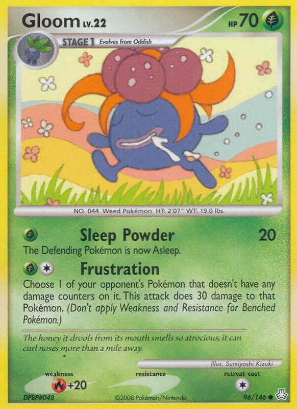 Gloom (96) Pokemon card from Legends Awakened