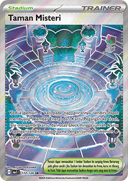 Mystery Garden Pokemon card from Mega Evolution IDTH