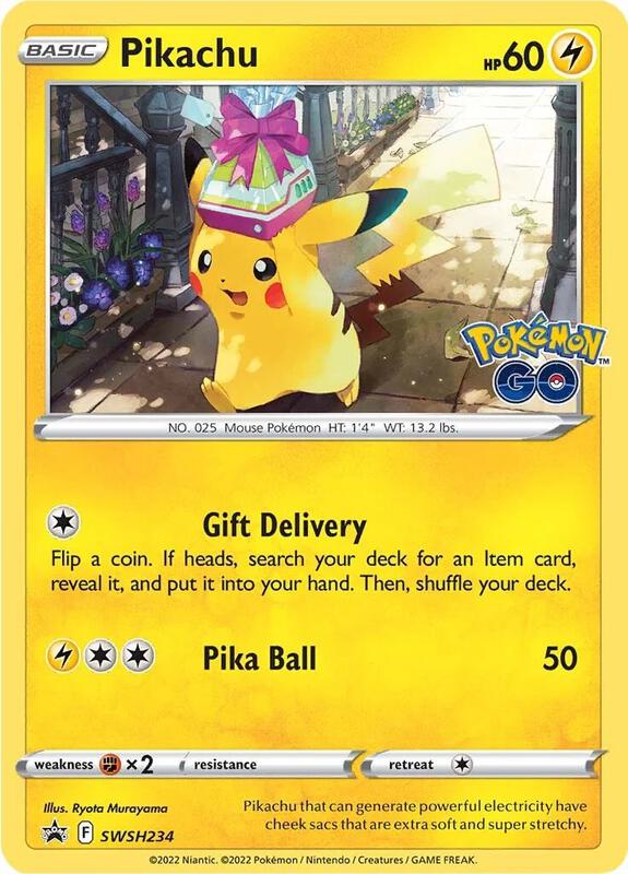 Pikachu - SWSH234 Pokemon card from SWSH: Sword & Shield Promo Cards