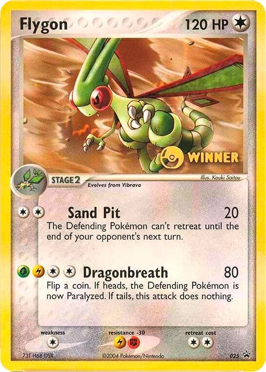 Flygon - 025 (e-League) [Winner] Pokemon card from Nintendo Promos