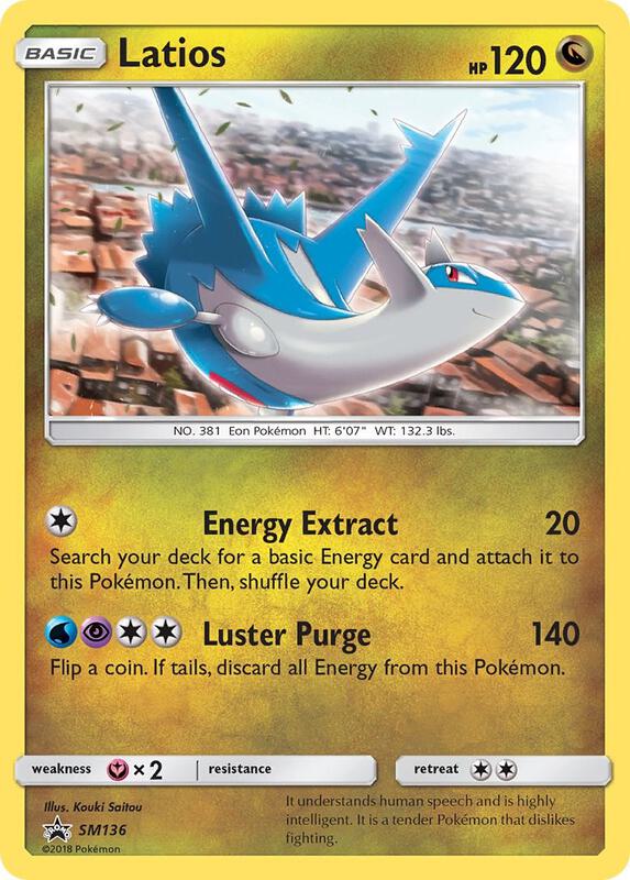 Latios - SM136 Pokemon card from SM Promos