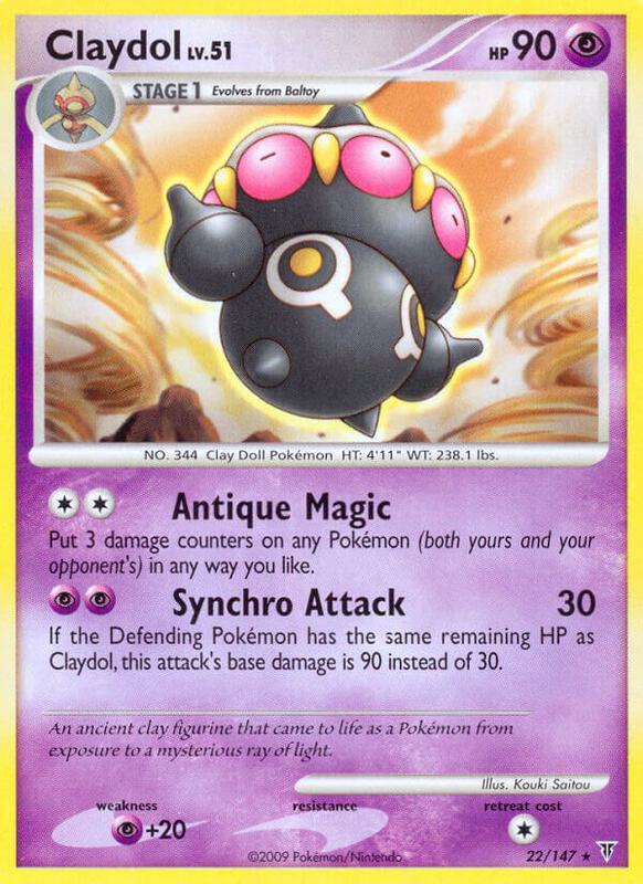 Claydol Pokemon card from Supreme Victors